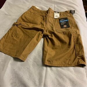 Dickies Relaxed Fit Carpenter Shorts Size 34 11” Inseam Duck Brown Durable